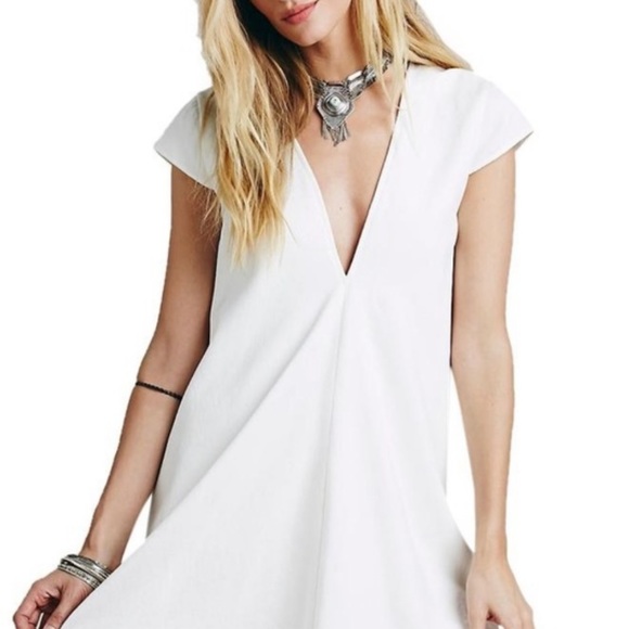 ASILIO WHITE SHORT DRESS - Picture 2 of 10